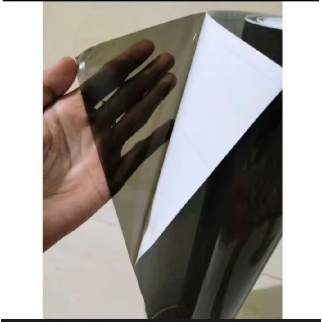 stiker skotlet warna hitam tranfaran / smok untuk sen lampu stop mobil motor