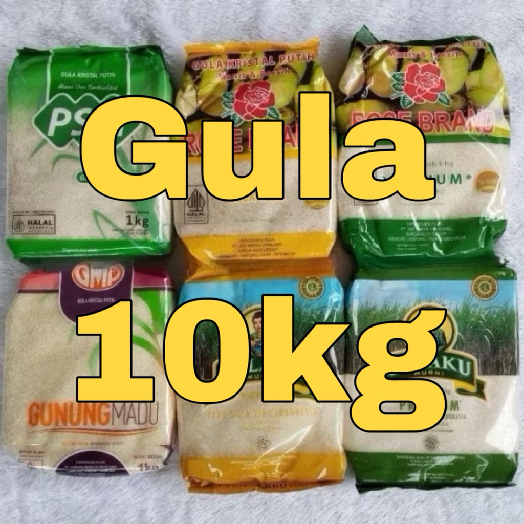 

❤️SELBY❤️ 10Kg Gula Kemasan Asli
