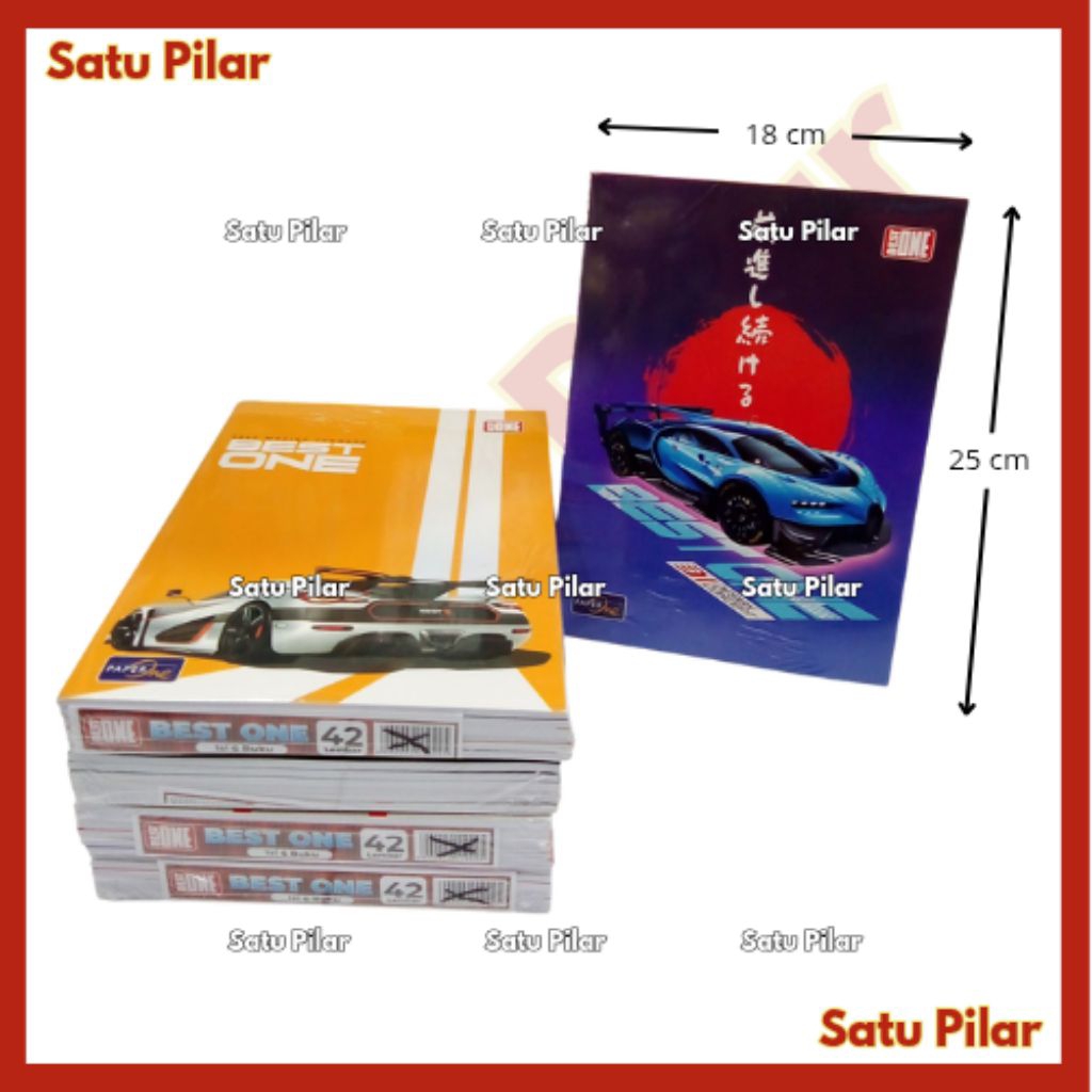 

Buku Tulis Best One 42 lembar