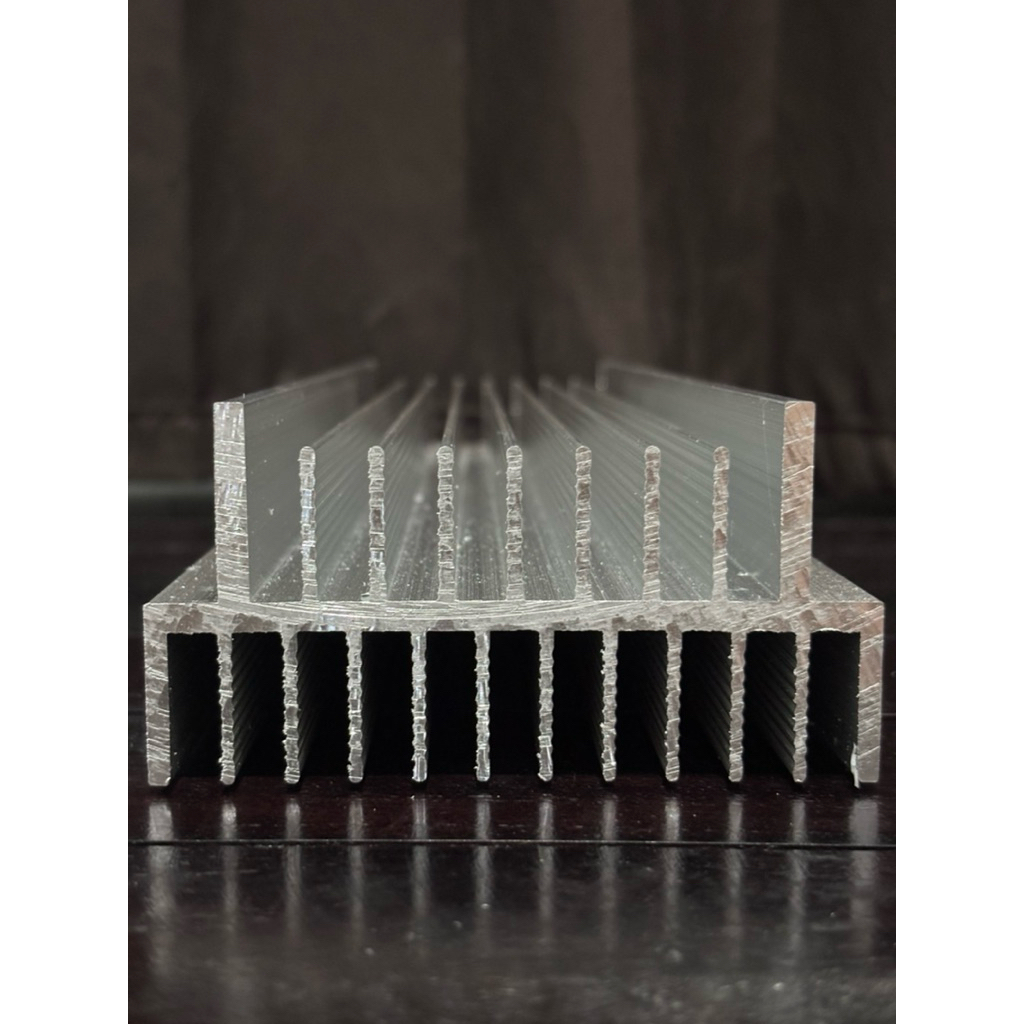 Heatsink 3U 21 SIRIP 30 CM | Pendingin Aluminium 3U 21 Sirip 30 cm Bahan Tebal