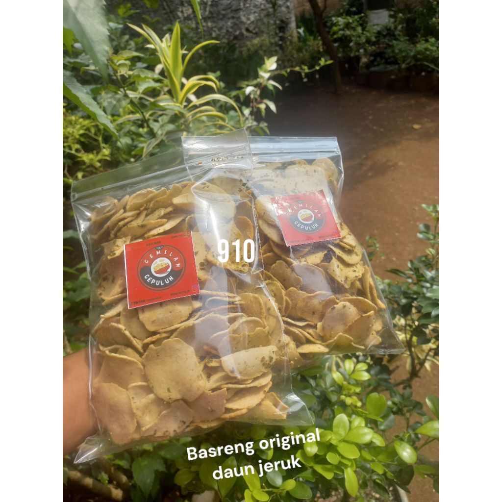 

basreng original gurih asin,kripik