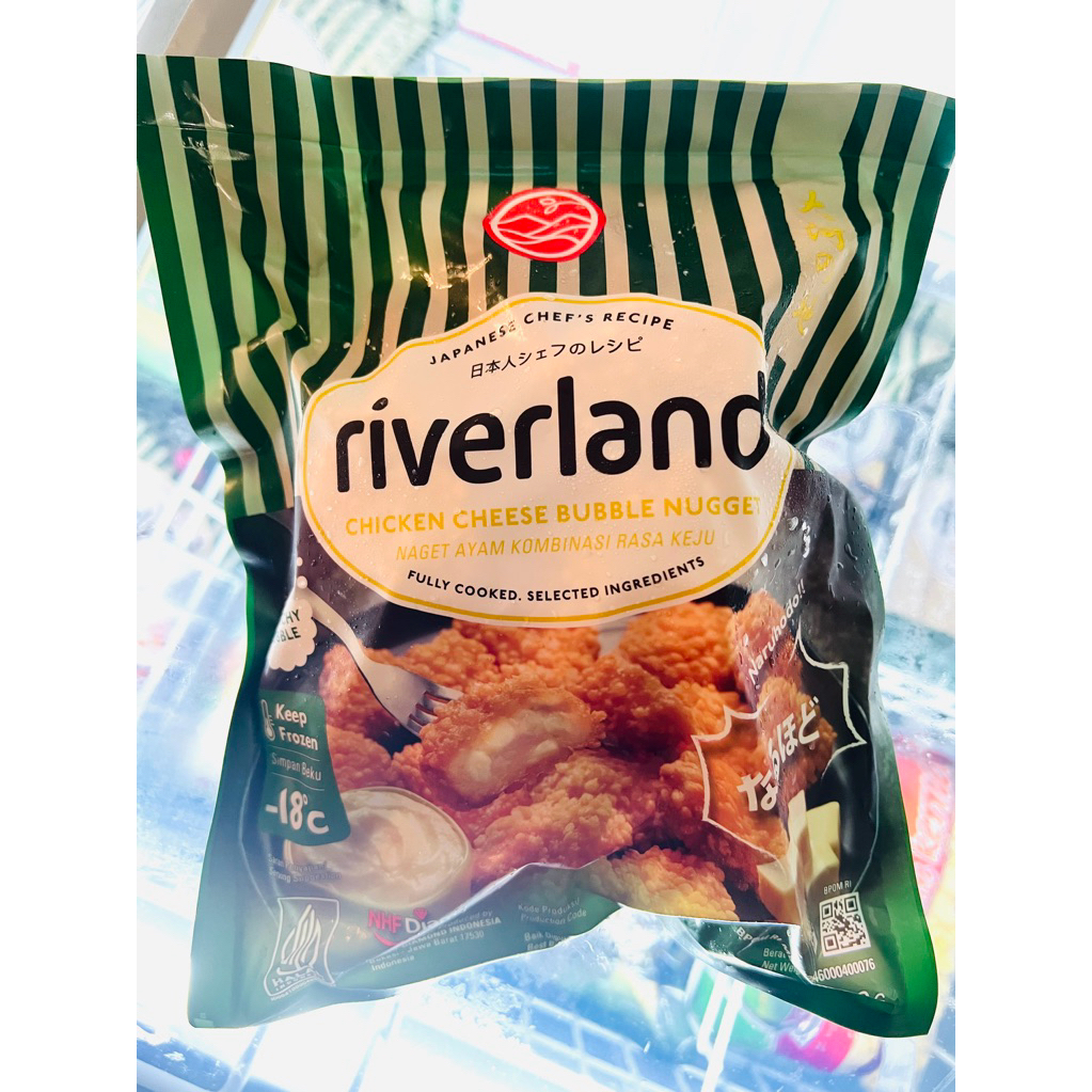 

Riverland Chicken Cheese bubble nugget 500gr