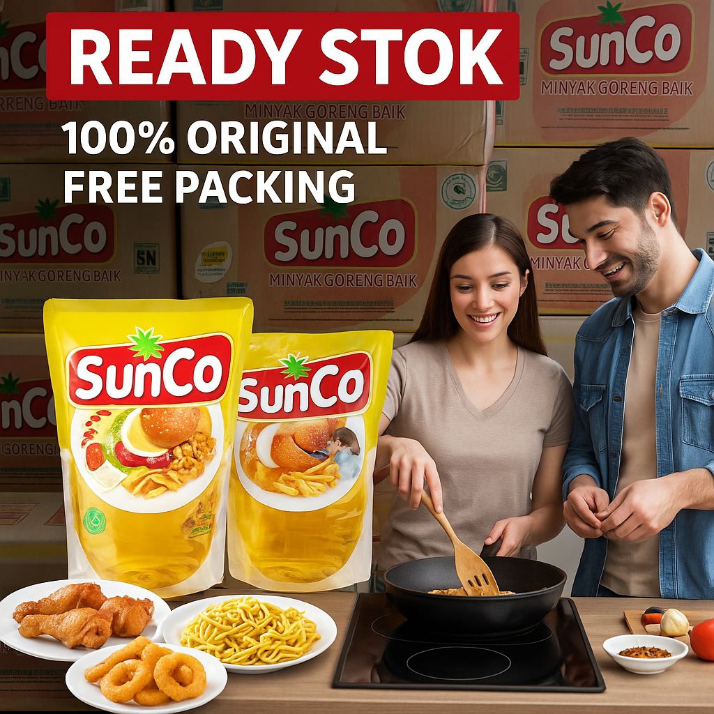 

Minyak Goreng SUNCO 2 Liter FREE PACKING