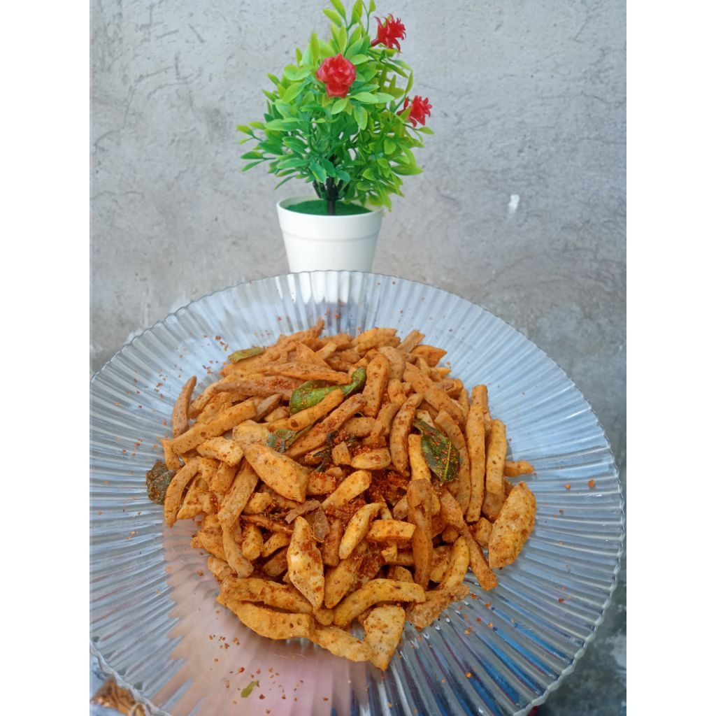 

basreng stik pedas daun jeruk 50 gram paling murah