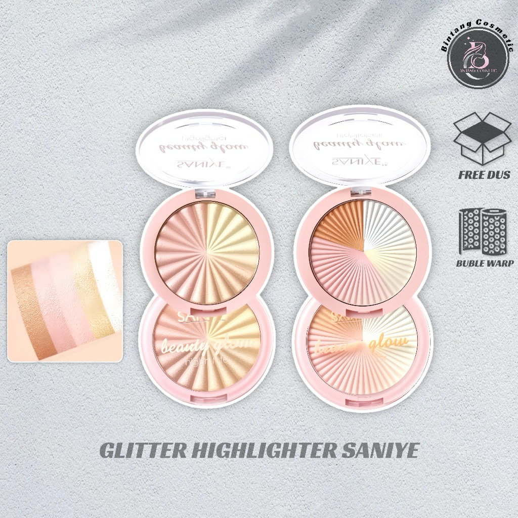 Saniye Beauty Glow Highlighter , Highlighter Saniye