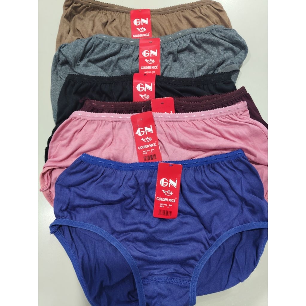 Promo 3 Pcs CELANA DALAM WANITA CANTIK / CD GIRL WANITA LADIES REMAJA DEWASA STYLISH GOLDEN NICK LYD