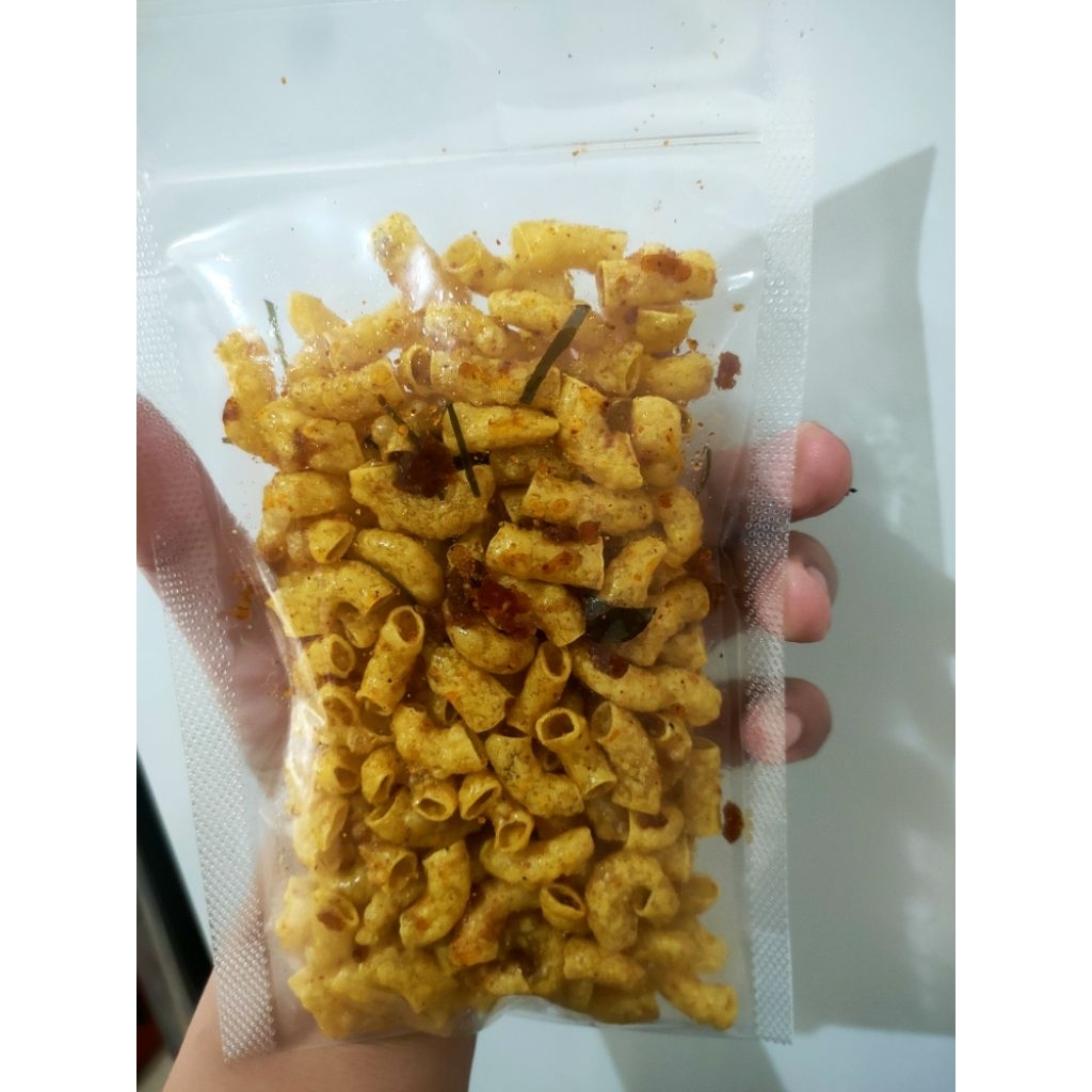 

makaroni seblak pedas gurih