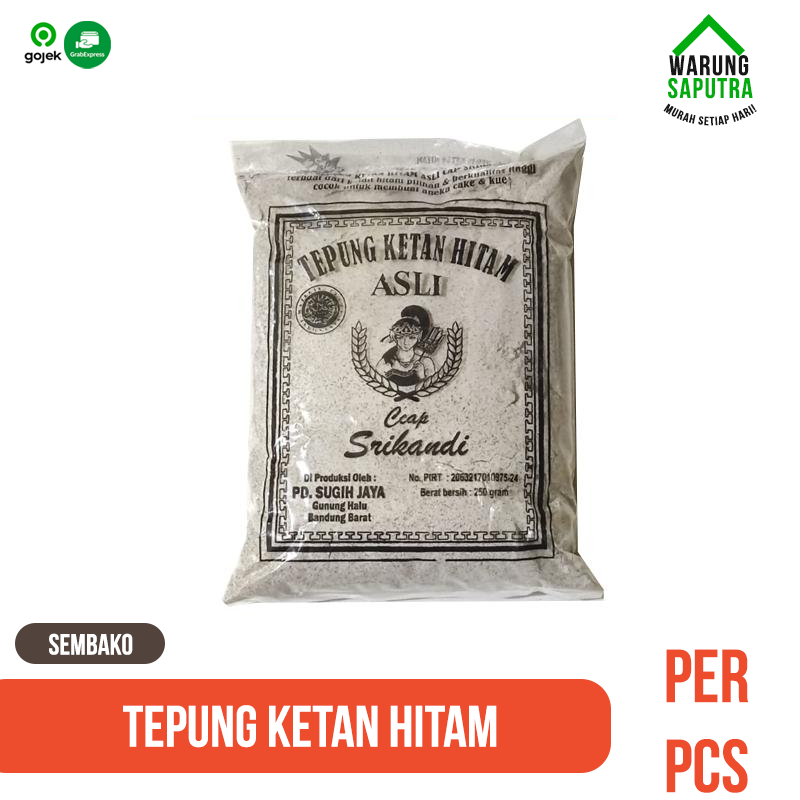 

Tepung Ketan Hitam Asli 250 g