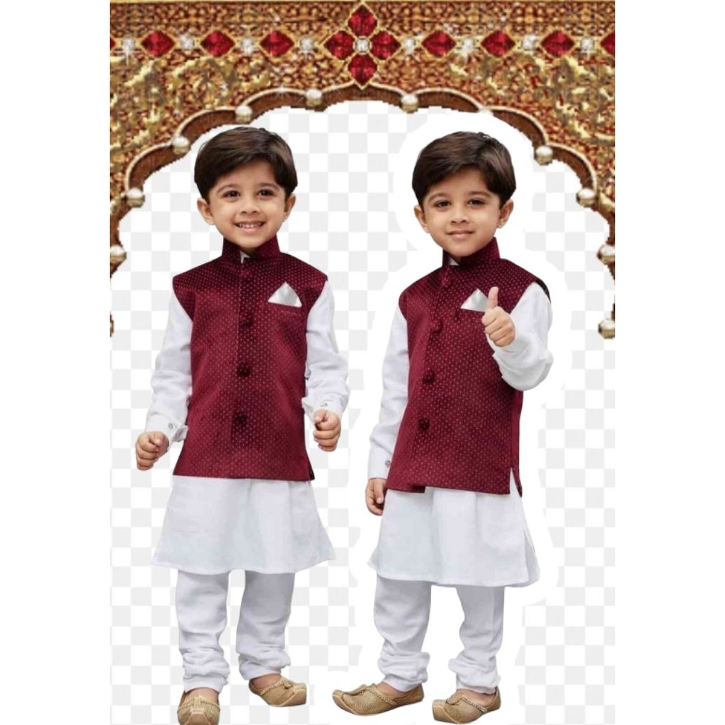 Baju India Anak / Baju Muslim Anak / Baju KoKo anak / Jubah Anak Laki laki