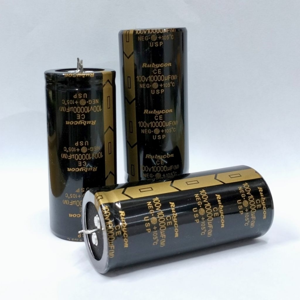 Elco 10000Uf/100Volt Rubycon :