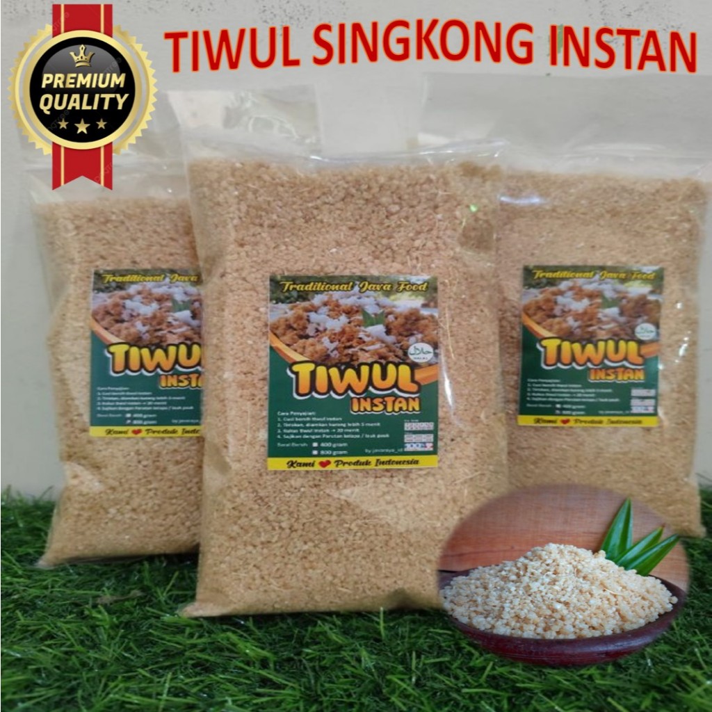 

Thiwul Instan 1kg Oyek Tiwul Singkong Makanan Sehat