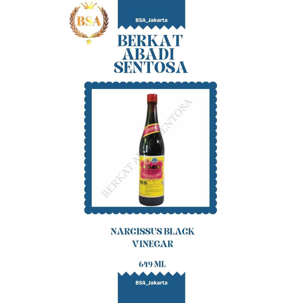

NARCISSSUS BLACK VINAGER (649 ML)