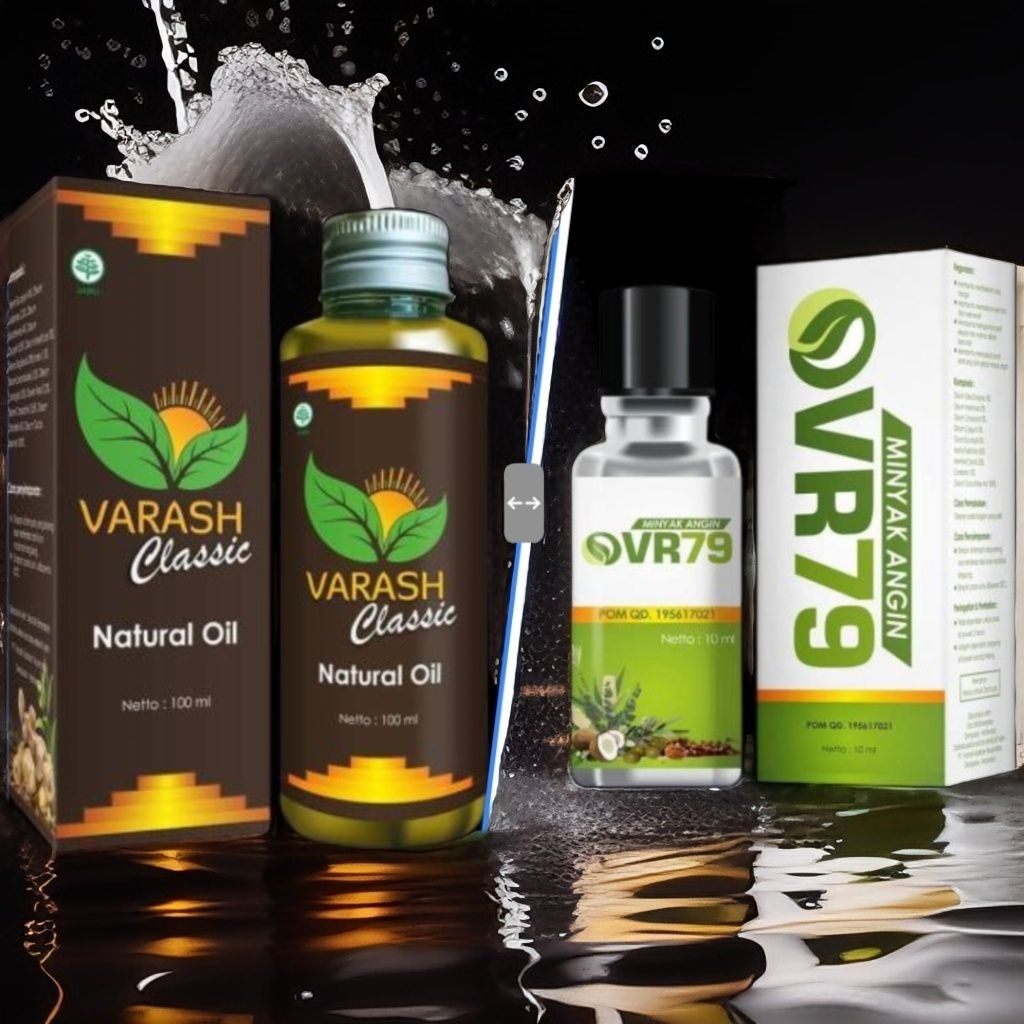 (BPOM) Minyak Varash Classic Natural Oil & VR79 Original
