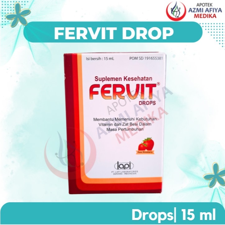 Fervit Drops - Suplemen Zat Besi