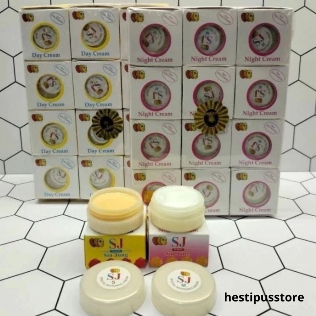 1 Lusin Cream SJ Topeng Siang Malam - Cream SJ Topeng Original Lusinan