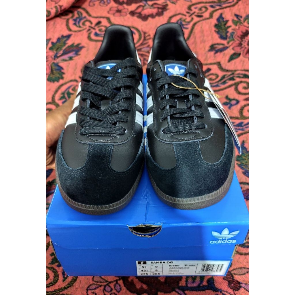 Adidas Samba hitam original