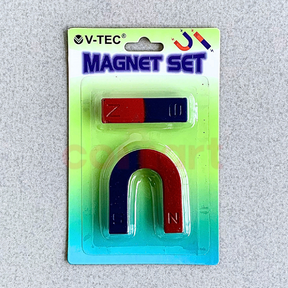 Magnet U dan Batang - Magnet Set VTec Besar