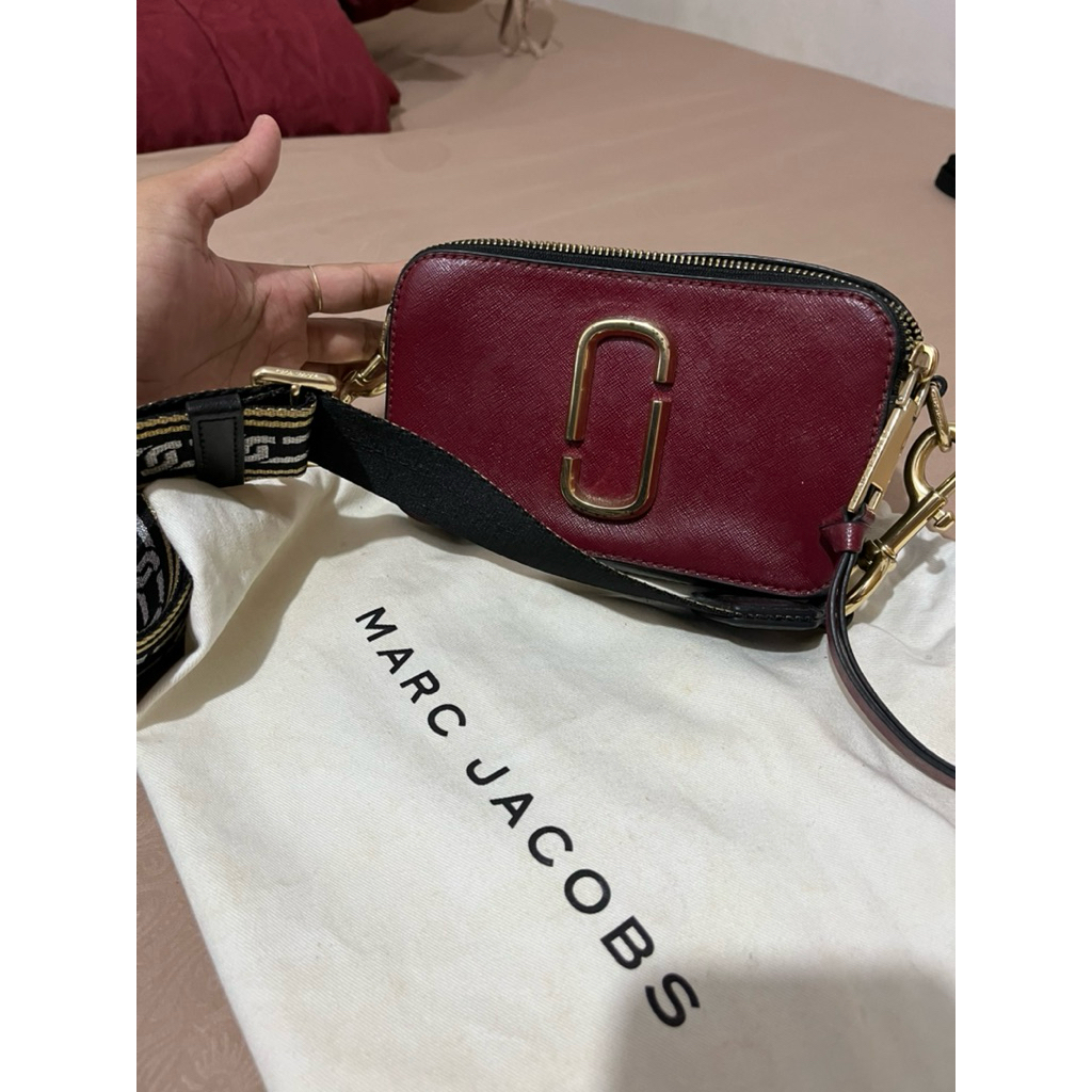 preloved mj marc jacobs snapshot original slingbag