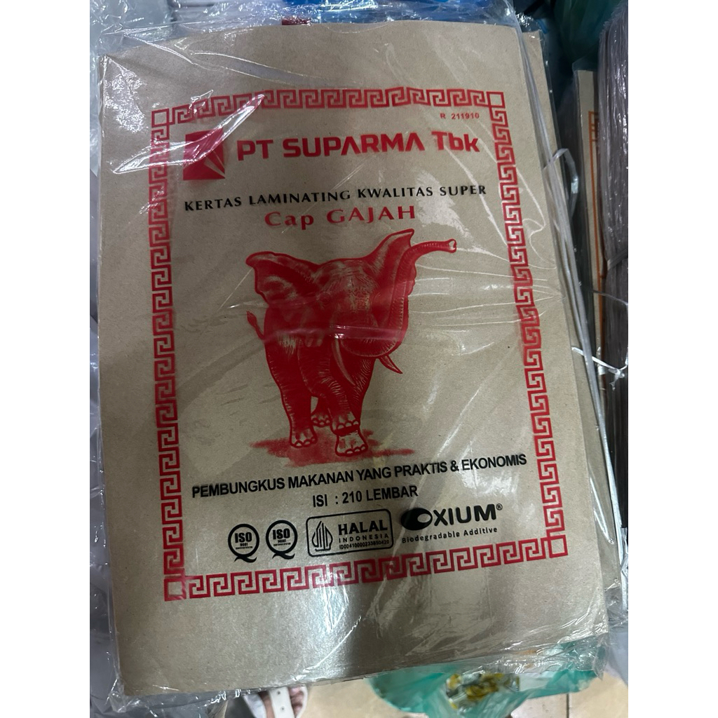 kertas minyak cap gajah