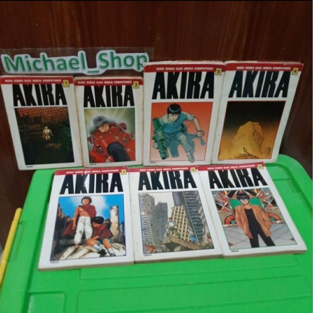 Komik Akira 1-7 LANGKA Katsuhiro Otomu