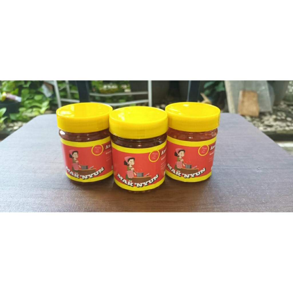 

Sambal Bawang Mak Nyun Botol 125gr