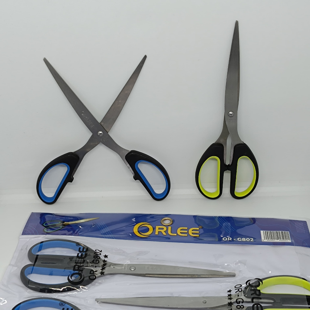 

GUNTING ORLEE BESAR OR-G802 12PCS / GUNTING STAINLESS ALAT PEMOTONG SERBAGUNA (harga grosir 12 pc)
