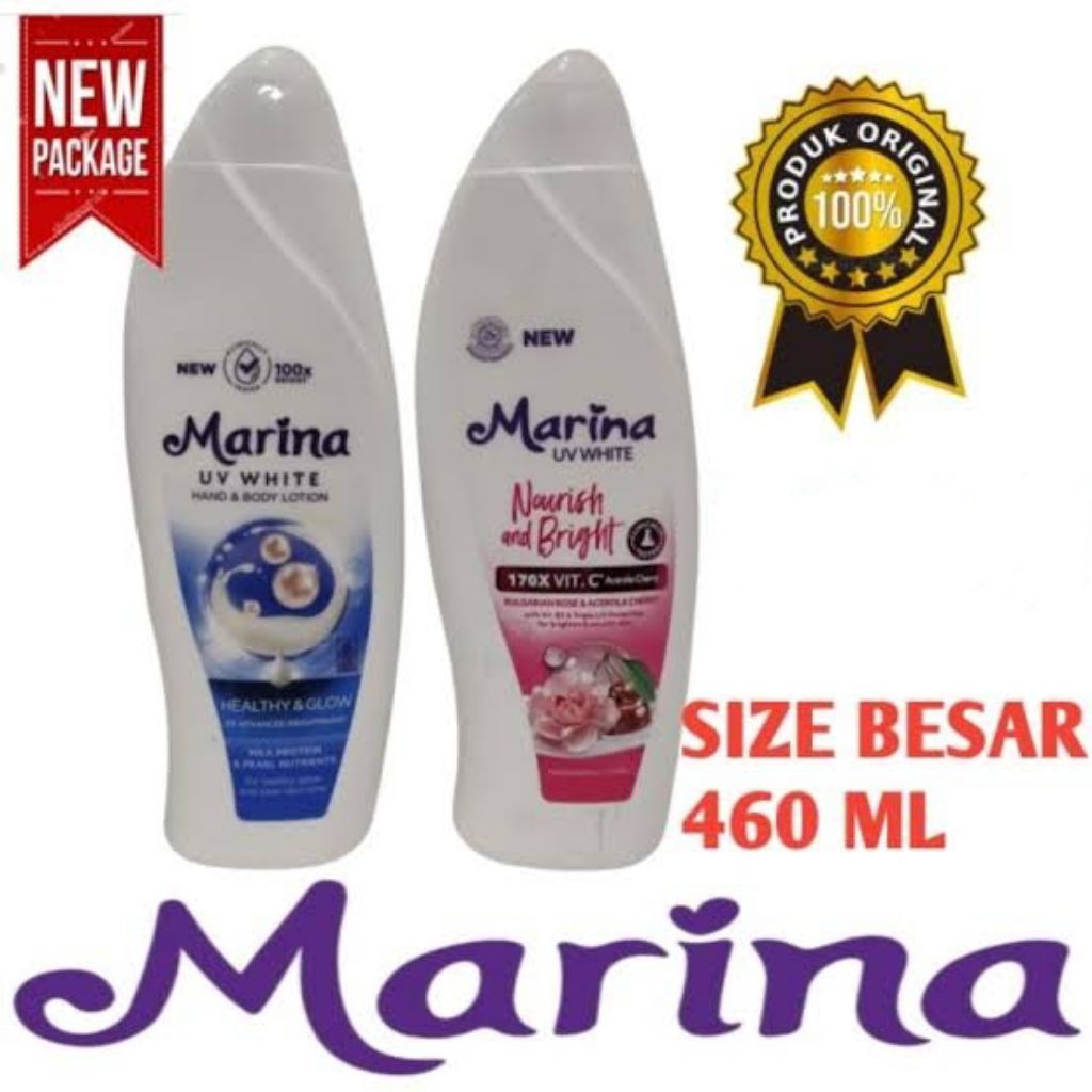 MARINA BIRU BODY LOTION 460 ML