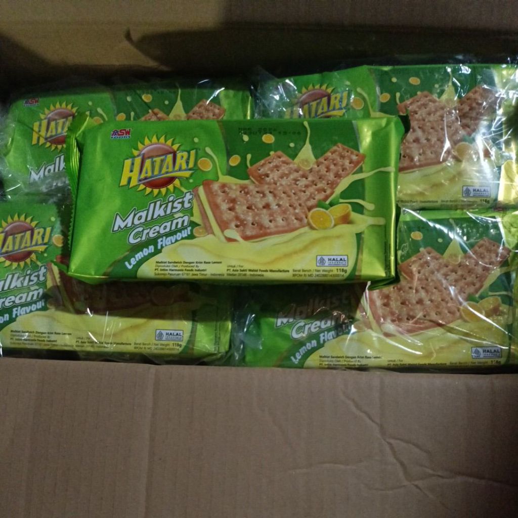 

HATARI MALKIST CREAM LEMON FLAVOUR 118GR