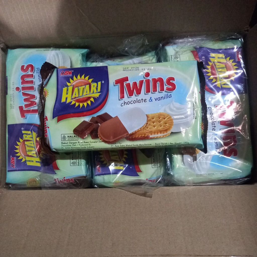 

HATARI TWINS CHOCO&VANILA 190GR