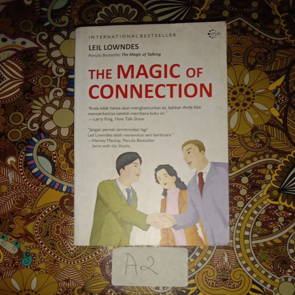 BUKU THE MAGIC OF CONNECTION"PENULIS BESTSELLER THE MAGIC OF TALKING