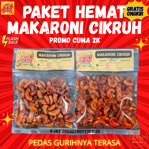 

Paket Hemat Makaroni Cikruh Daun Jeruk