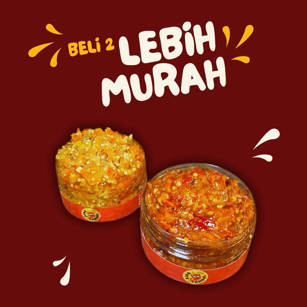 

Paket Sambal Bawang dan Sambal Terasi