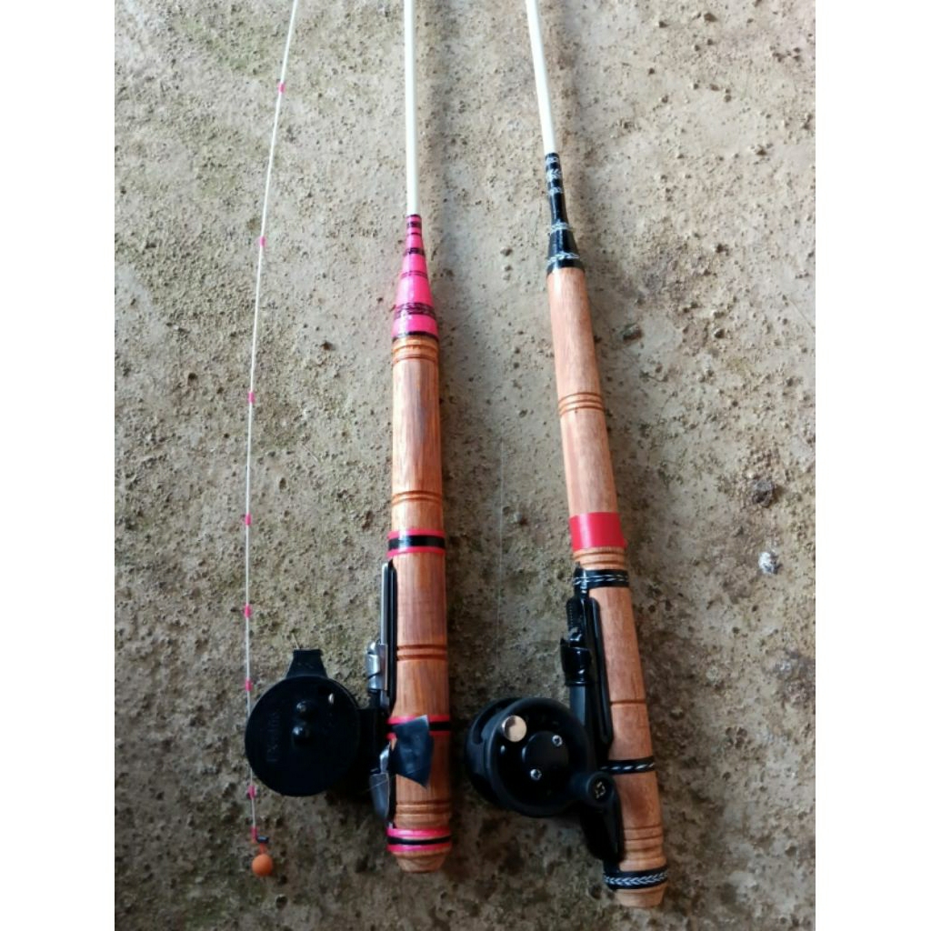 joran fiber 180cm lentur terbagi 2 ruas