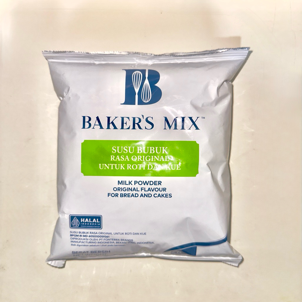 

Baker's Mix Susu Bubuk Rasa Original untuk Roti dan Kue 500gr