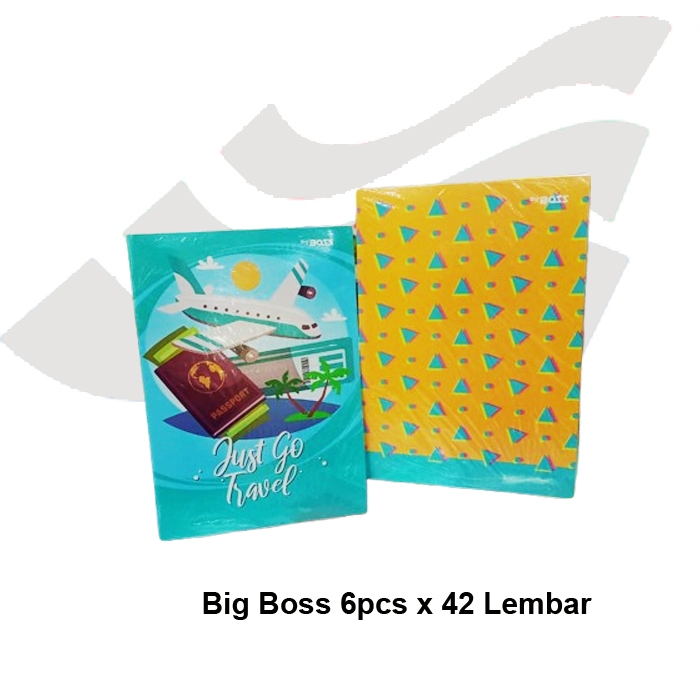 

Buku Tulis BIGBOSS 42 lembar X 6 pcs