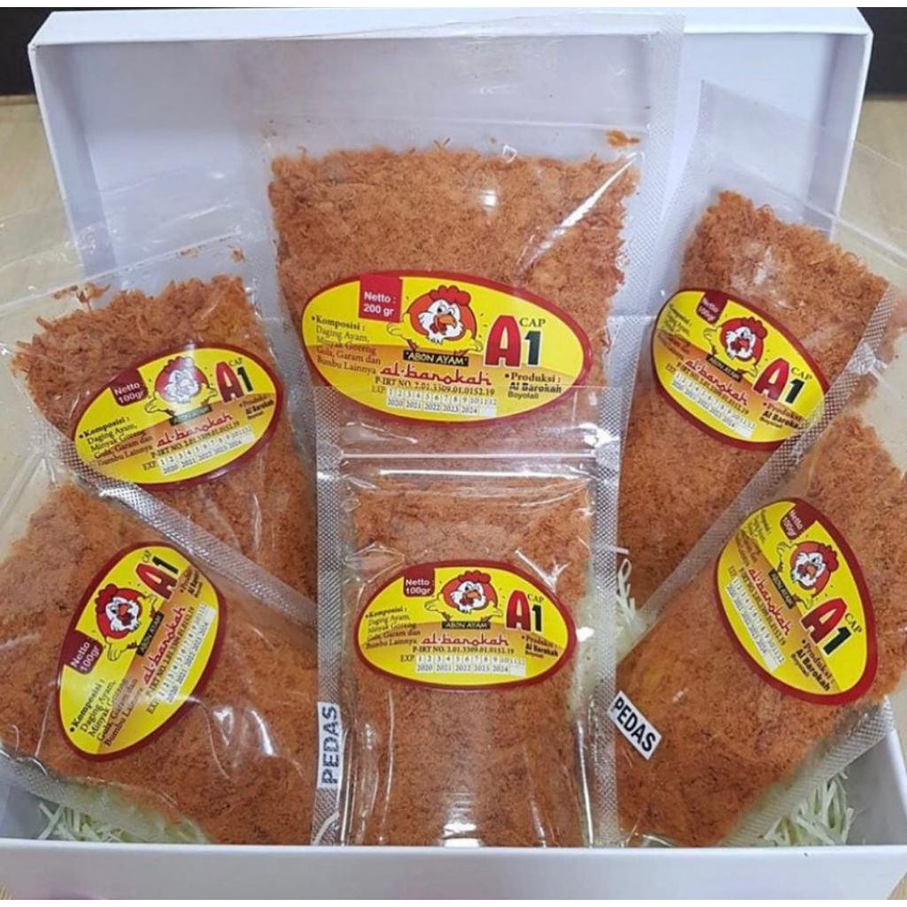 

Abon Ayam AL-BAROKAH / Abon Ayam / Original / Spicy / Homemade