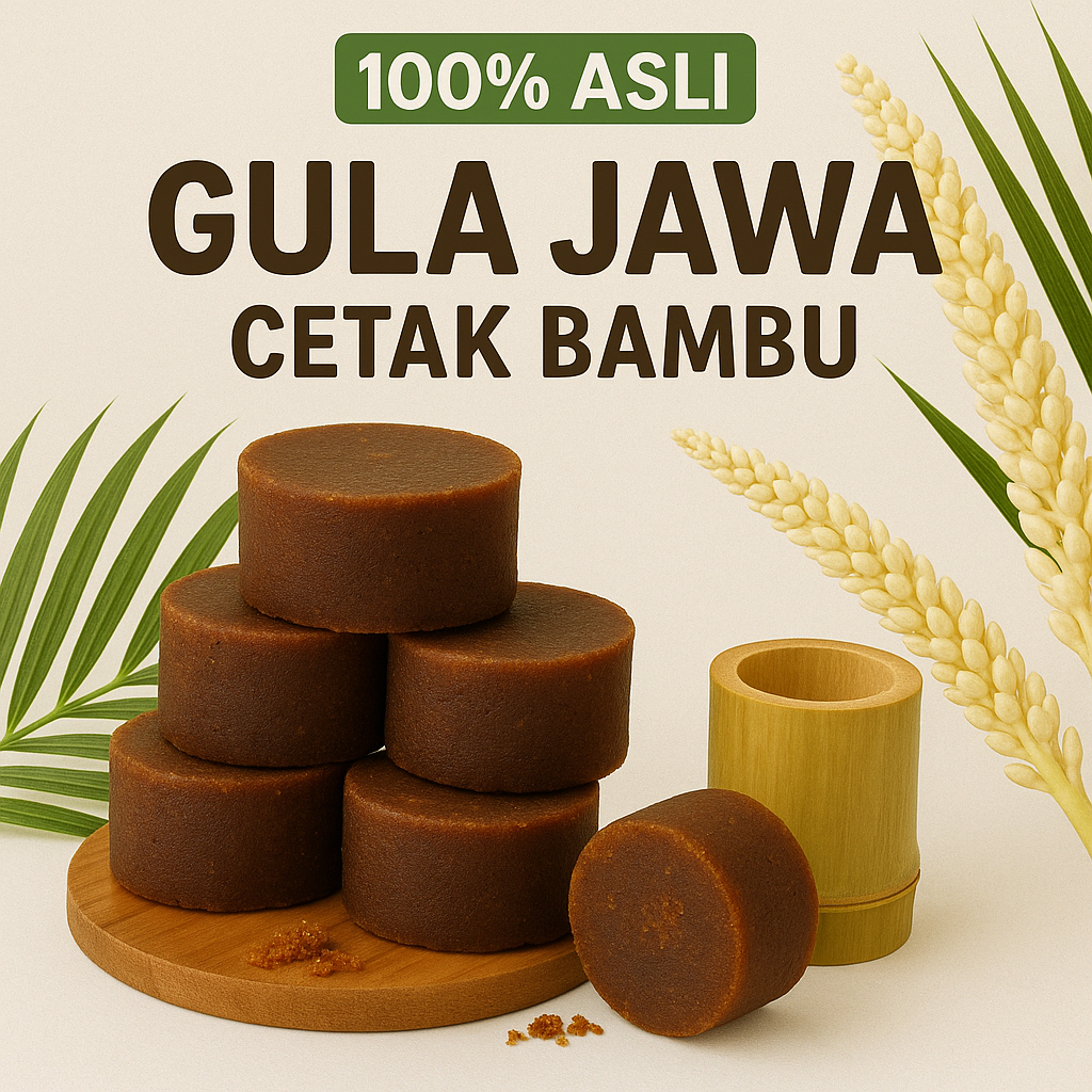 

GULA JAWA - NIRA KELAPA ASLI 100%