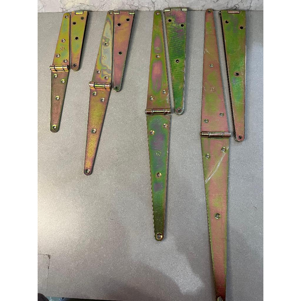 ENGSEL PINTU GUDANG UKURAN 6, 8, 10, 12 / ENGSEL MODEL L LIPAT TENGAH GERBANG PAGAR / ENGSEL GUDANG 