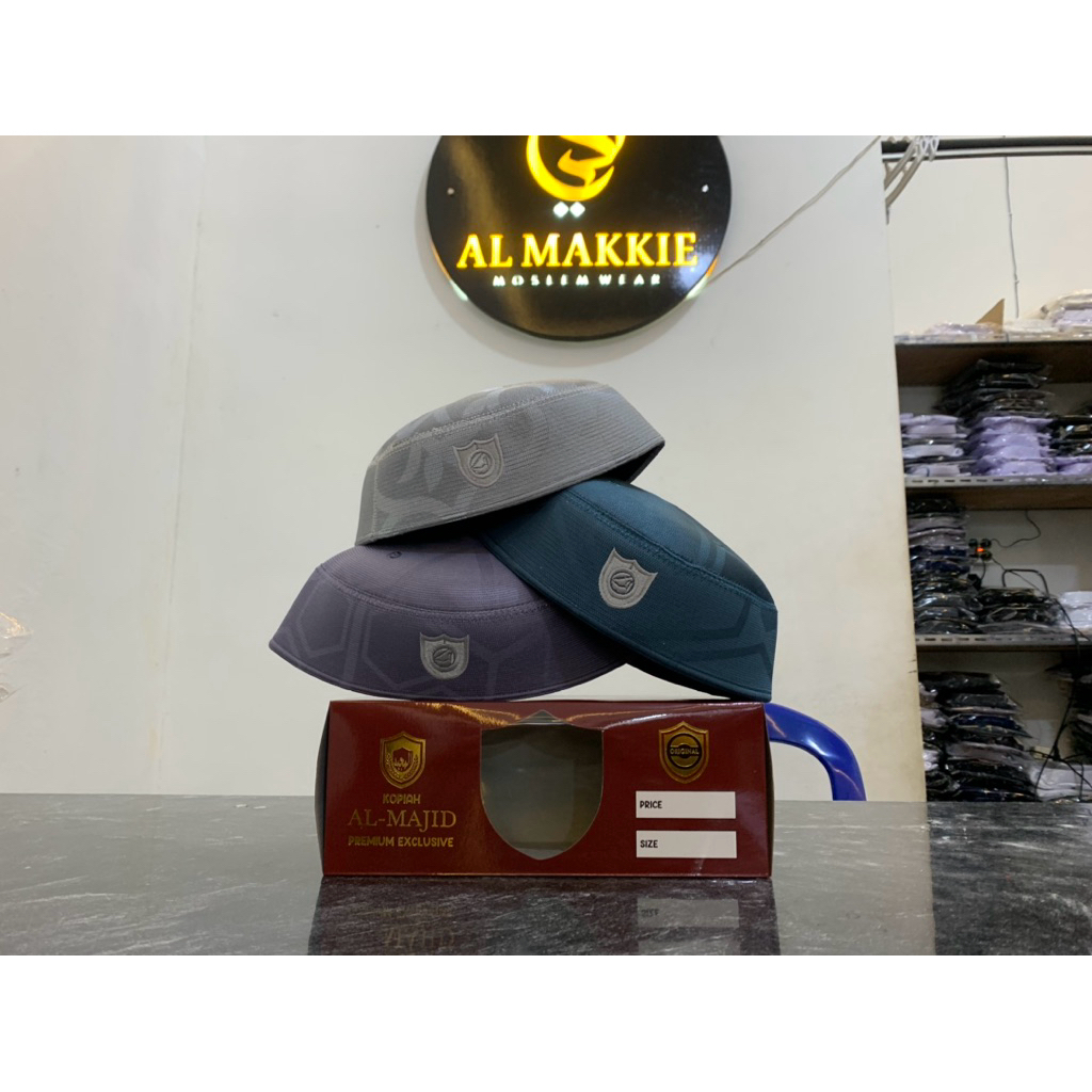 Kopiah/Peci Malaysia Al Majid, Peci Malaysia Motif Warna Terbaru