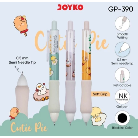 

Gel Pen Pulpen Pena Joyko GP-390 Cutie Pie Gel 0.5 mm (PCS)