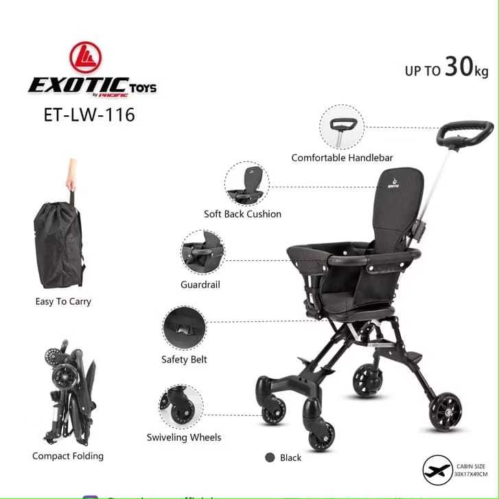 EXOTIC Magic Stroller for Baby LW ET 116