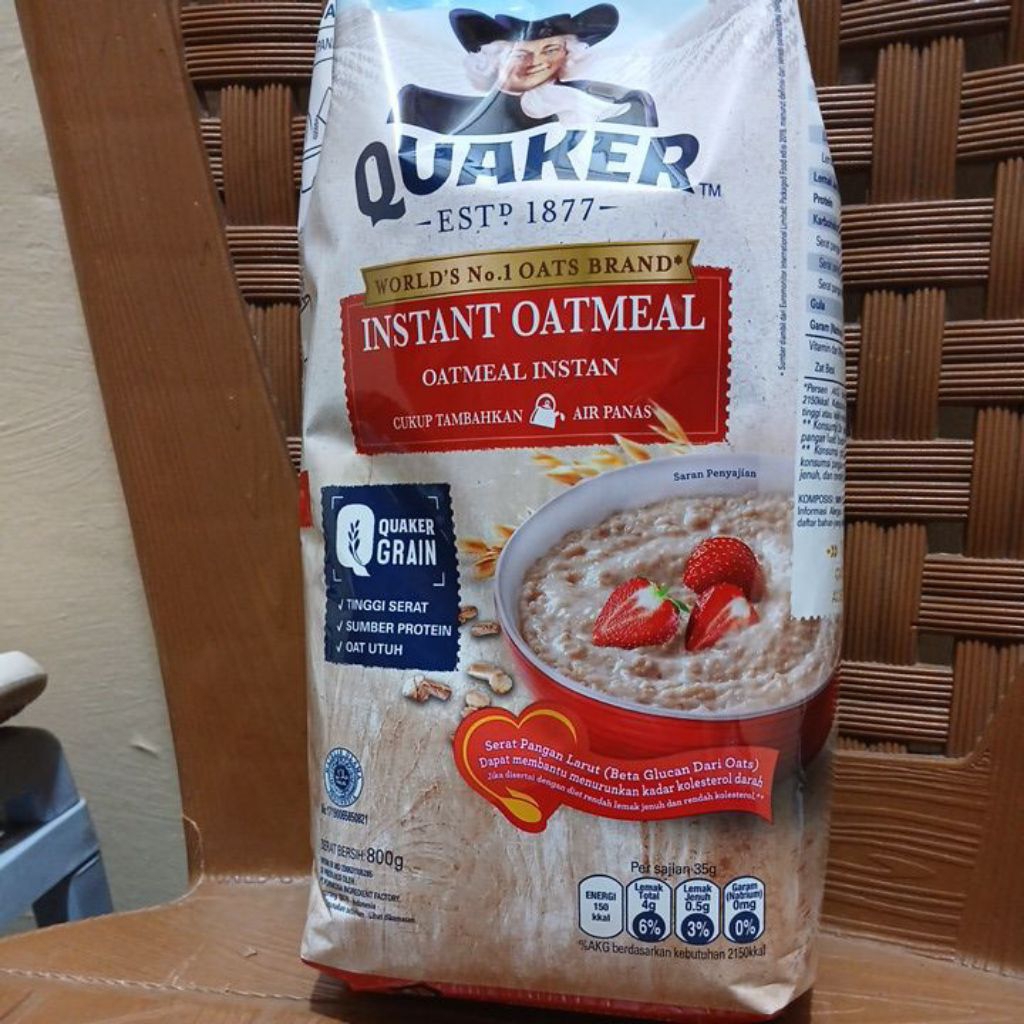 

QUAKER INSTANT OATMEAL 800GRAM