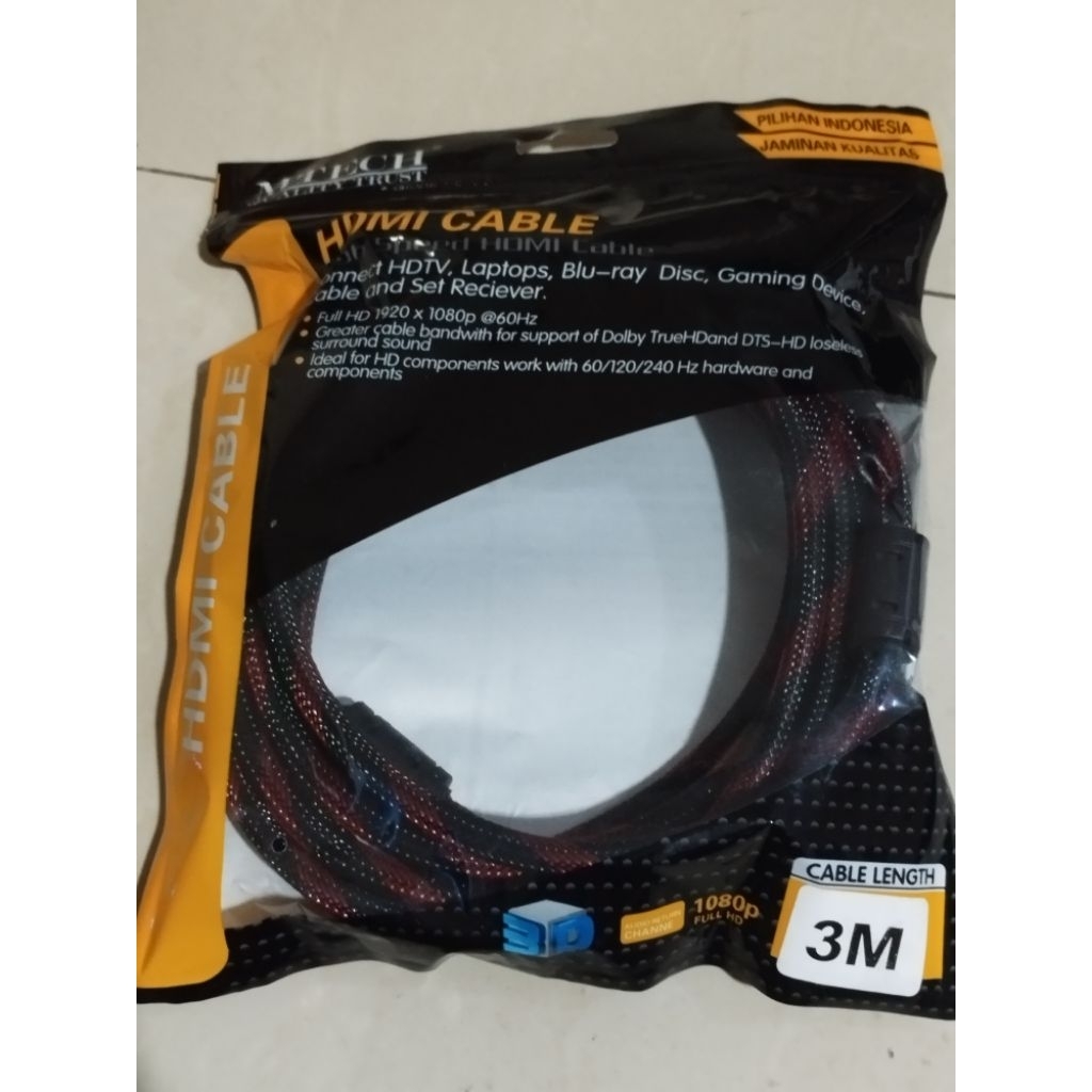 Kabel HDMI M-Tech 3 meter