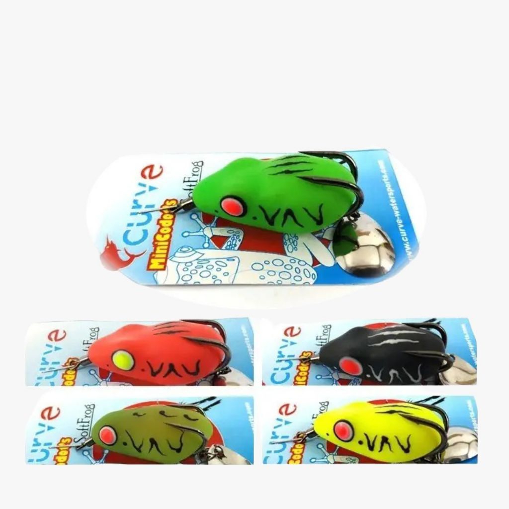 Aksesoris Pancing Soft Frog Curve Codot