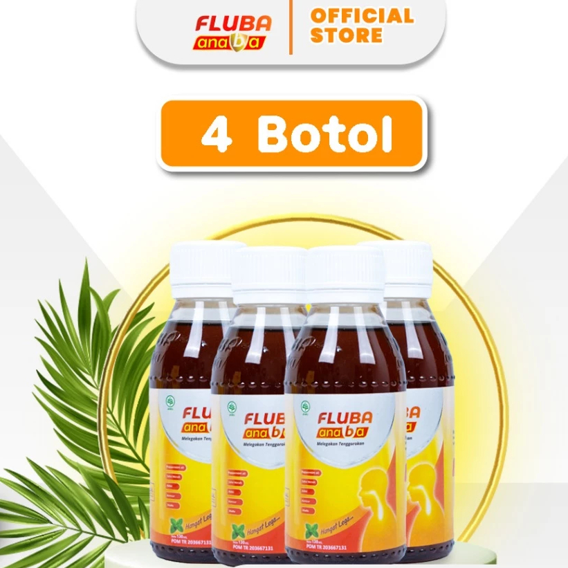 

Madu Fluba Anaba 4 Botol - Atasi Masalah Pernafasan