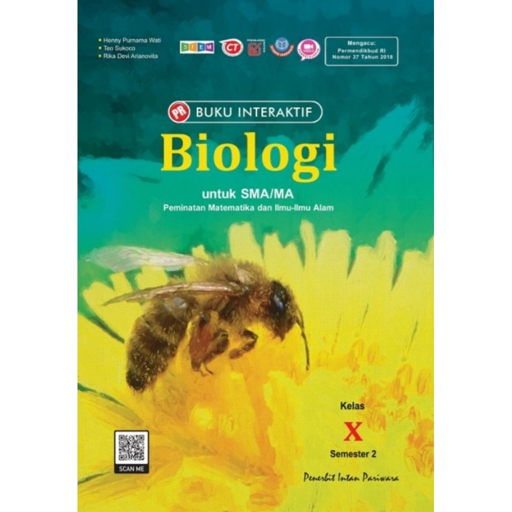 PRELOVED_Biologi_Kelas_10_Semester_2_Penerbit_Intan_Pariwara