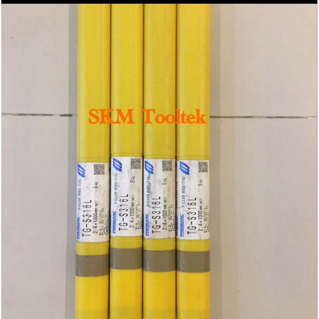 Kawat Las Argon Kobelco TG-S 316L 2,4MM / Kawat Las Argon Kobelco TGS 316L 2,4MM (5Kg)