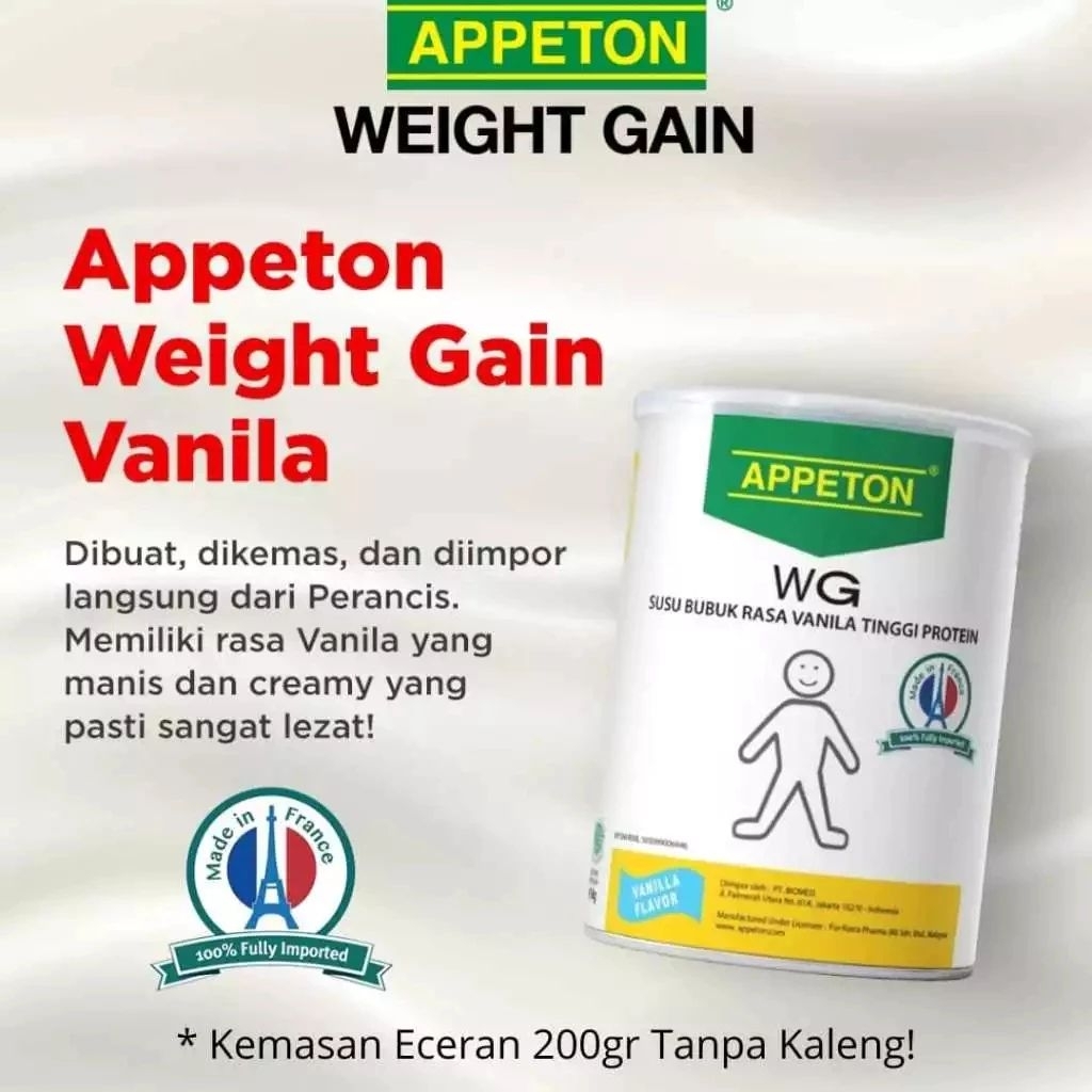 

PROMO 2 BOX || APPETON WEIGTH GAIN PENAMBAH BERAT BADAN