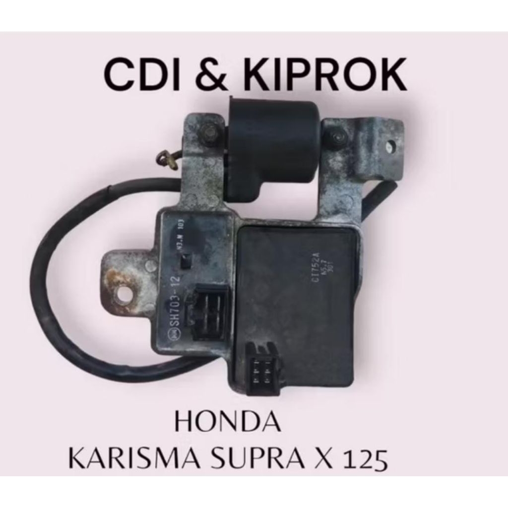 CDI & Kiprok Honda Kharisma supra X 125 Original
