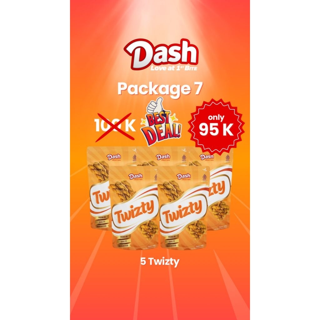 

Dash Package 7 Twizty isi 5 hemat